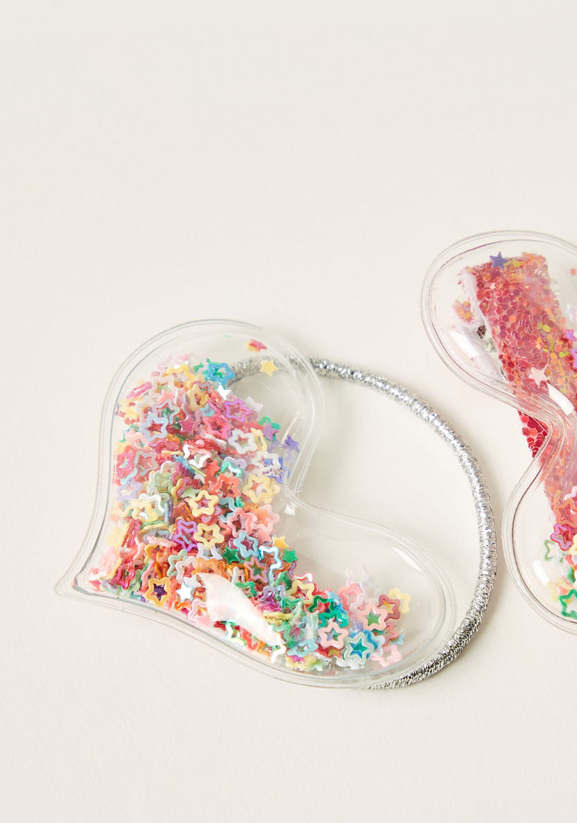 Charmz Embellished Heart 2-Piece Hair Accessory Set-Hair Accessories-image-2