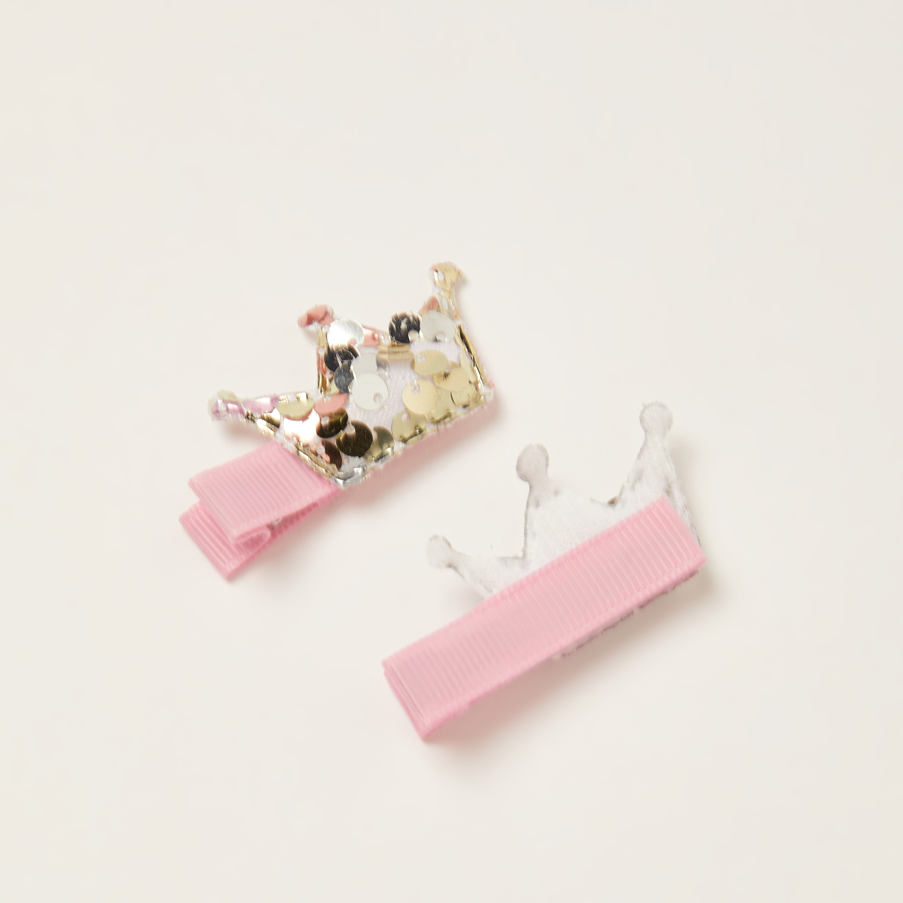 Charmz Hair Tie with Crown Accent - Set of 2-baby-girls-accessories-hairaccessories-image-3