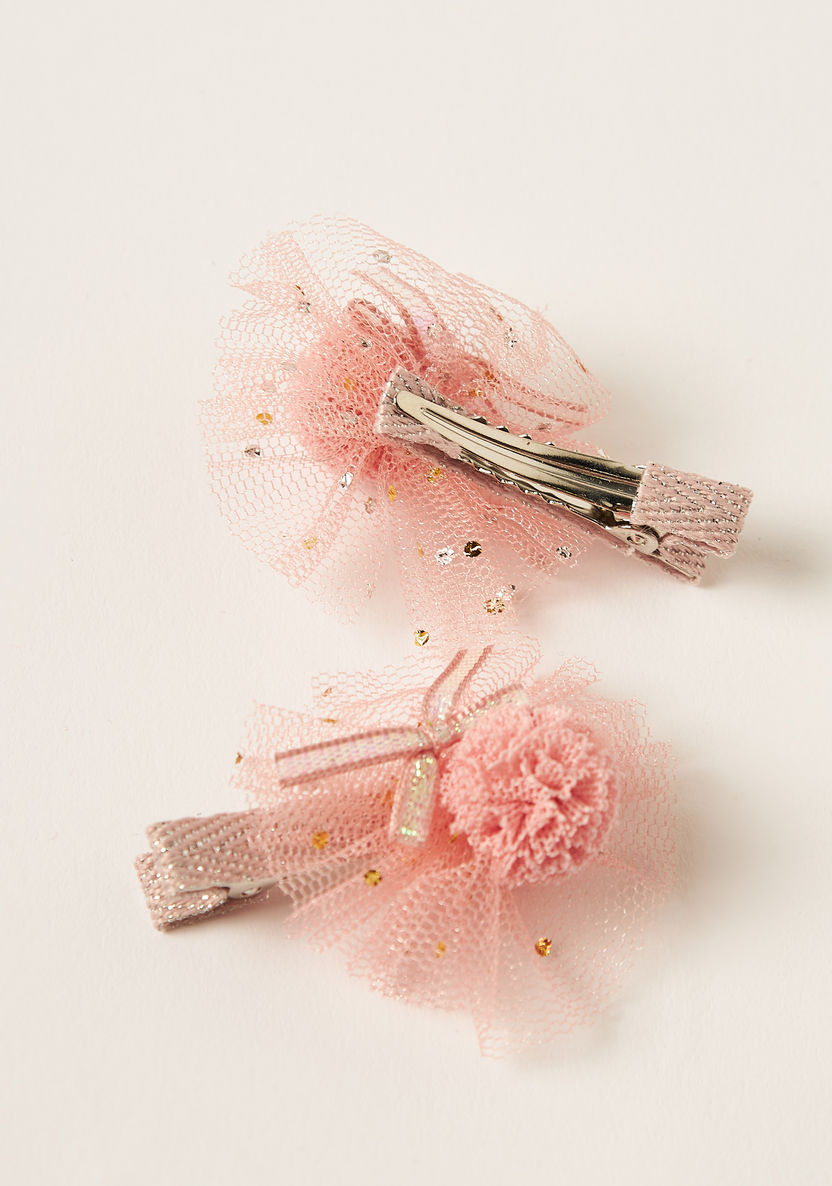 Charmz Embellished Hair Clip - Set of 4-Hair Accessories-image-2