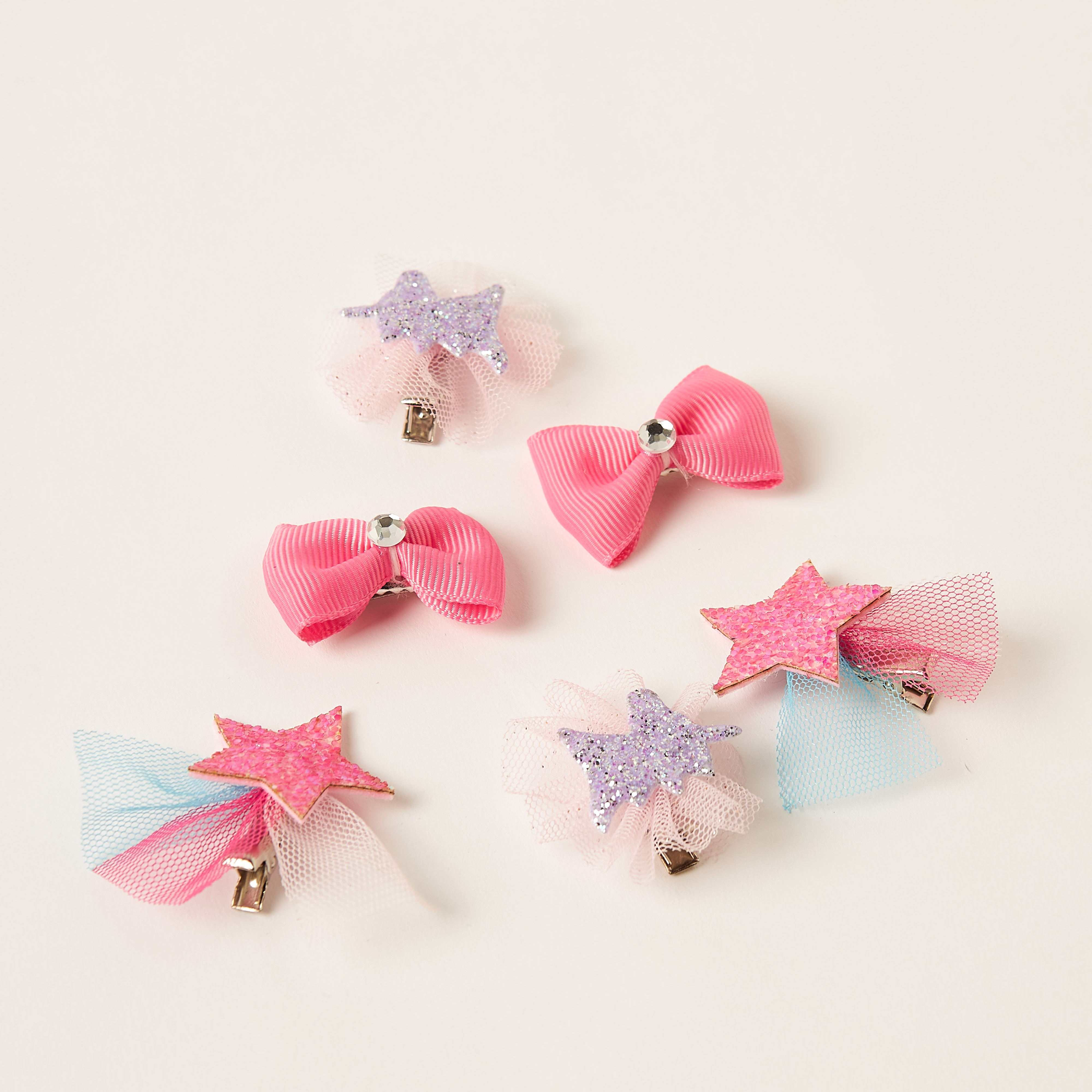 Charmz Assorted 6-Piece Hair Clip Set-baby-girls-accessories-hairaccessories-image-4