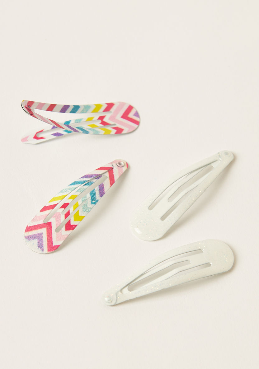 Charmz 9-Piece Hair Tie and Clip Set-Hair Accessories-image-2