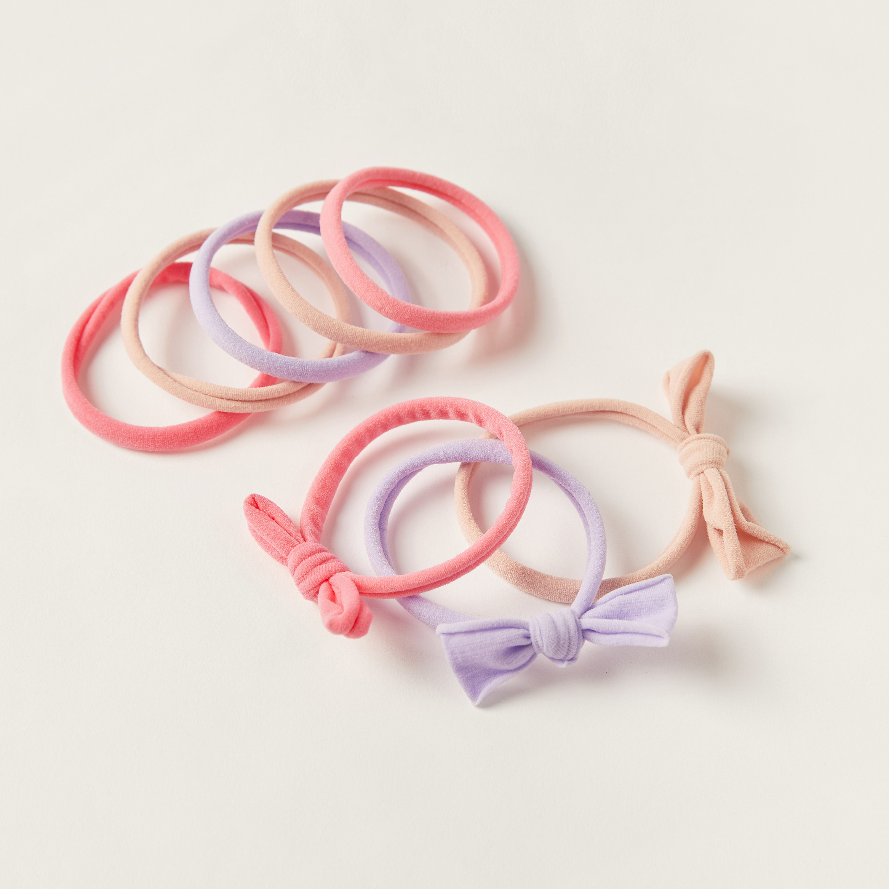 ربطات شعر متنوعة من تشارمز - طقم من 8 قطع-baby-girls-accessories-hairaccessories-image-4