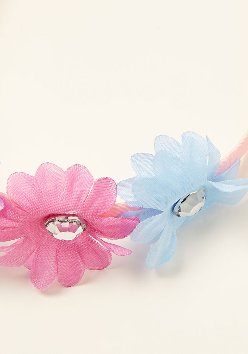 Charmz Floral Accented Headband-Hair Accessories-image-2