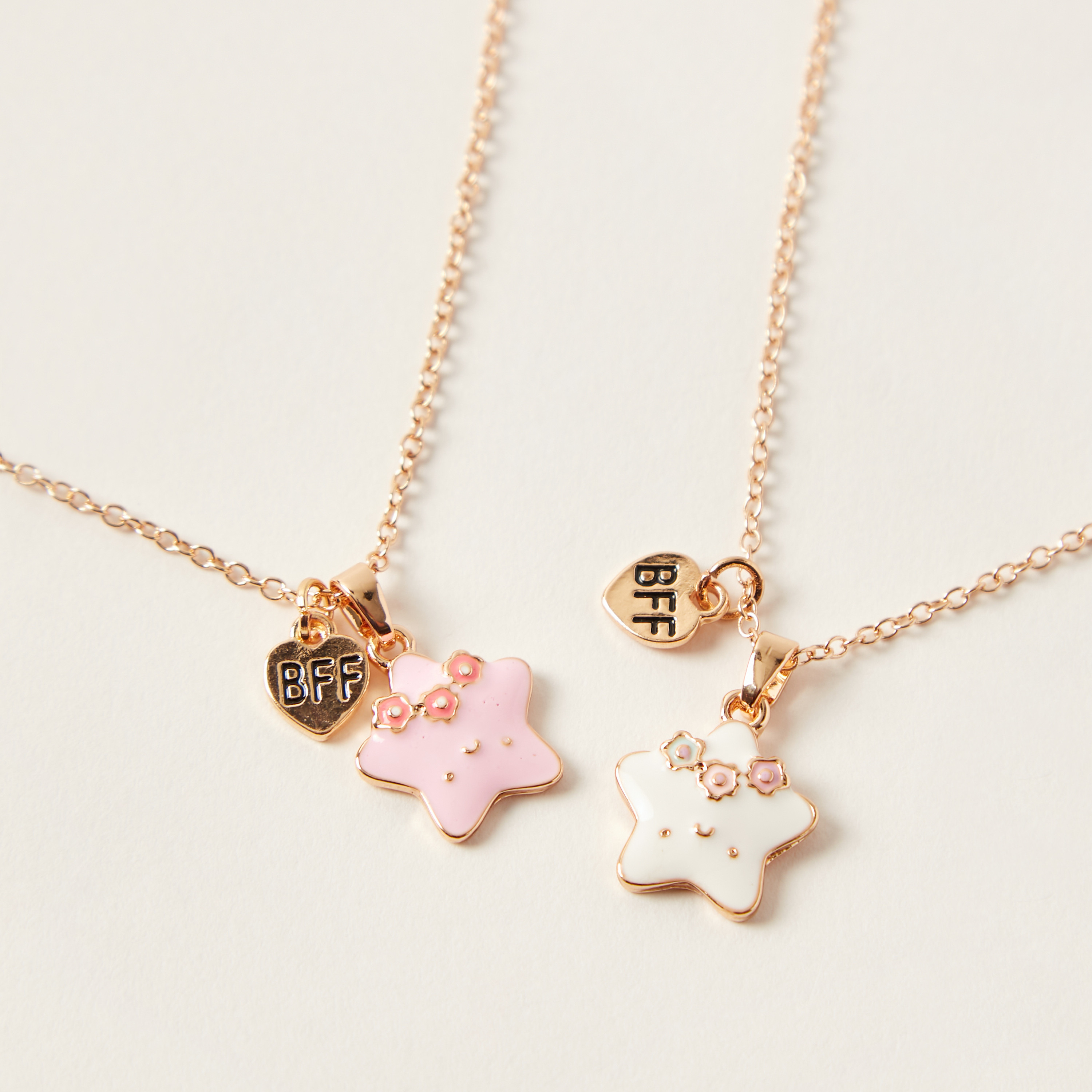 Charmz Pendant Necklace with Lobster Clasp Closure - Set of 2-girls-accessories-jewellery-image-4