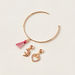 Charmz Tassel Accented Cuff Bracelet with Pendants-Jewellery-thumbnail-1