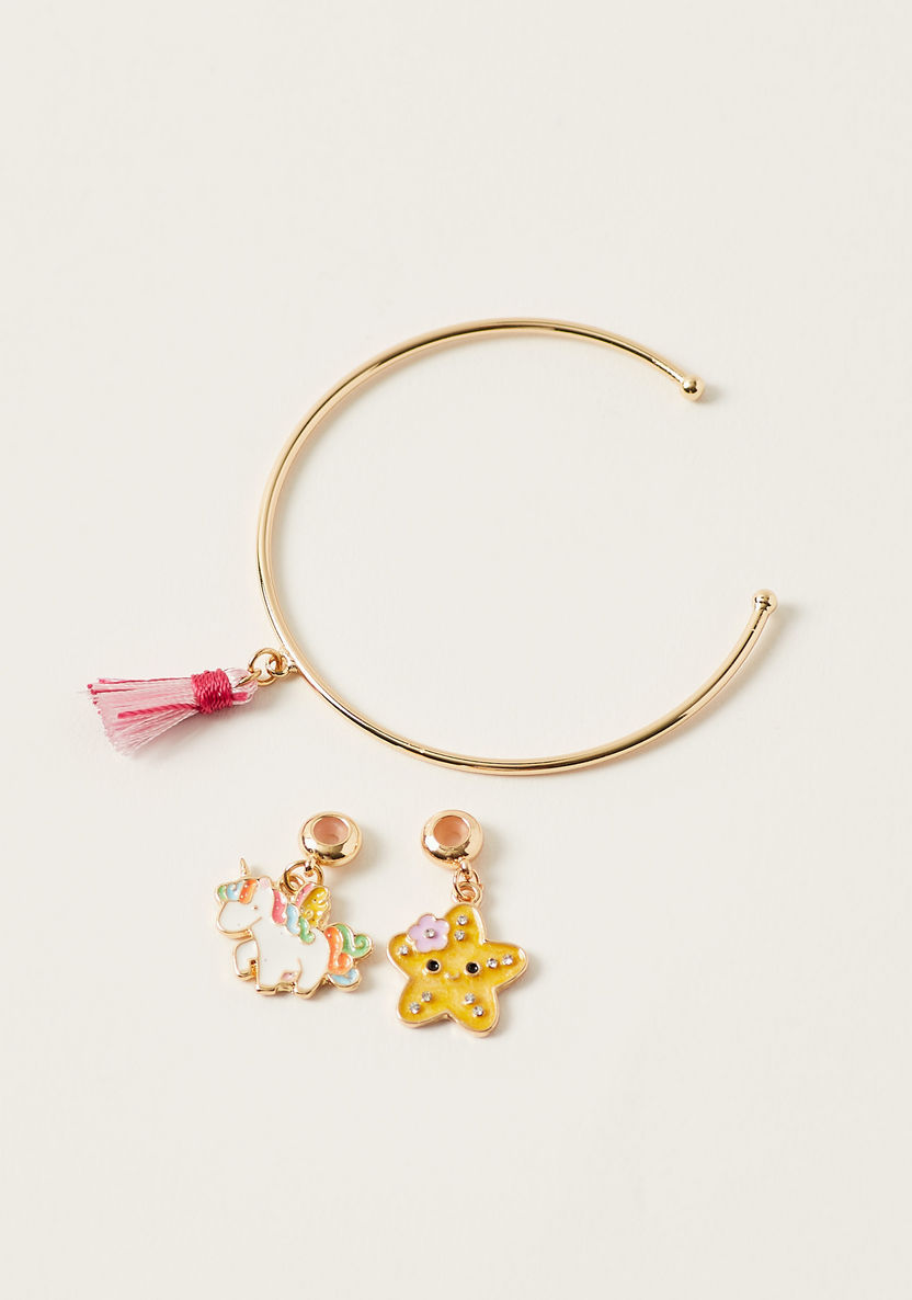 Charmz Cuff Bracelet with Charms-Jewellery-image-1