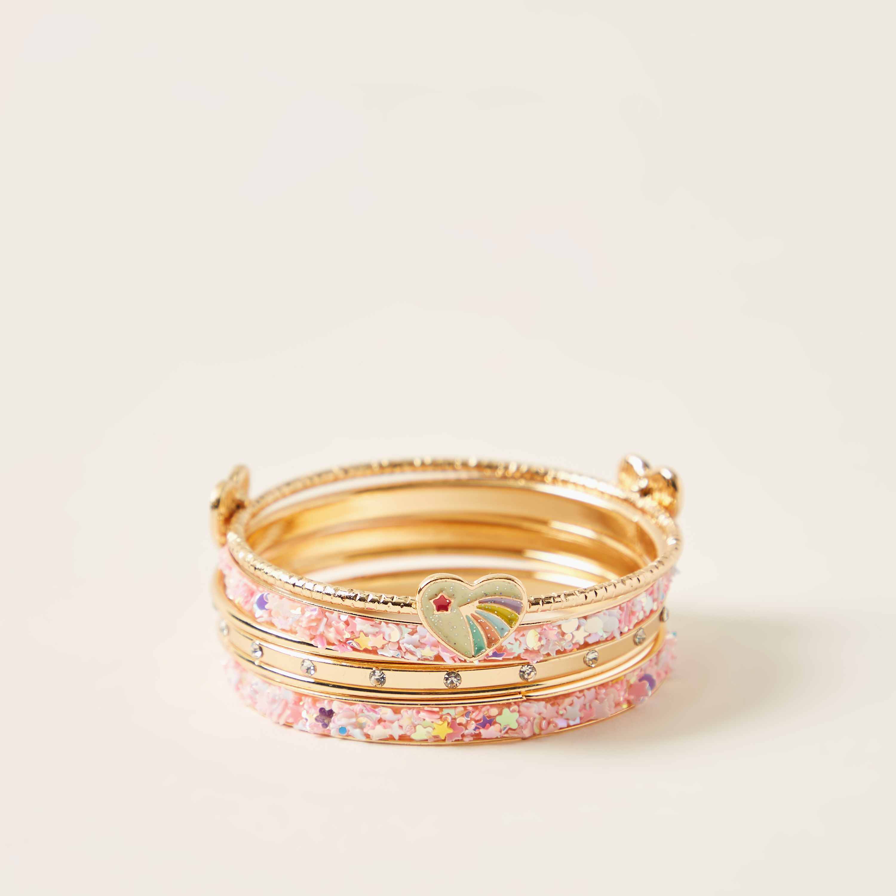Charmz Assorted Bangle - Set of 6-girls-accessories-jewellery-image-1