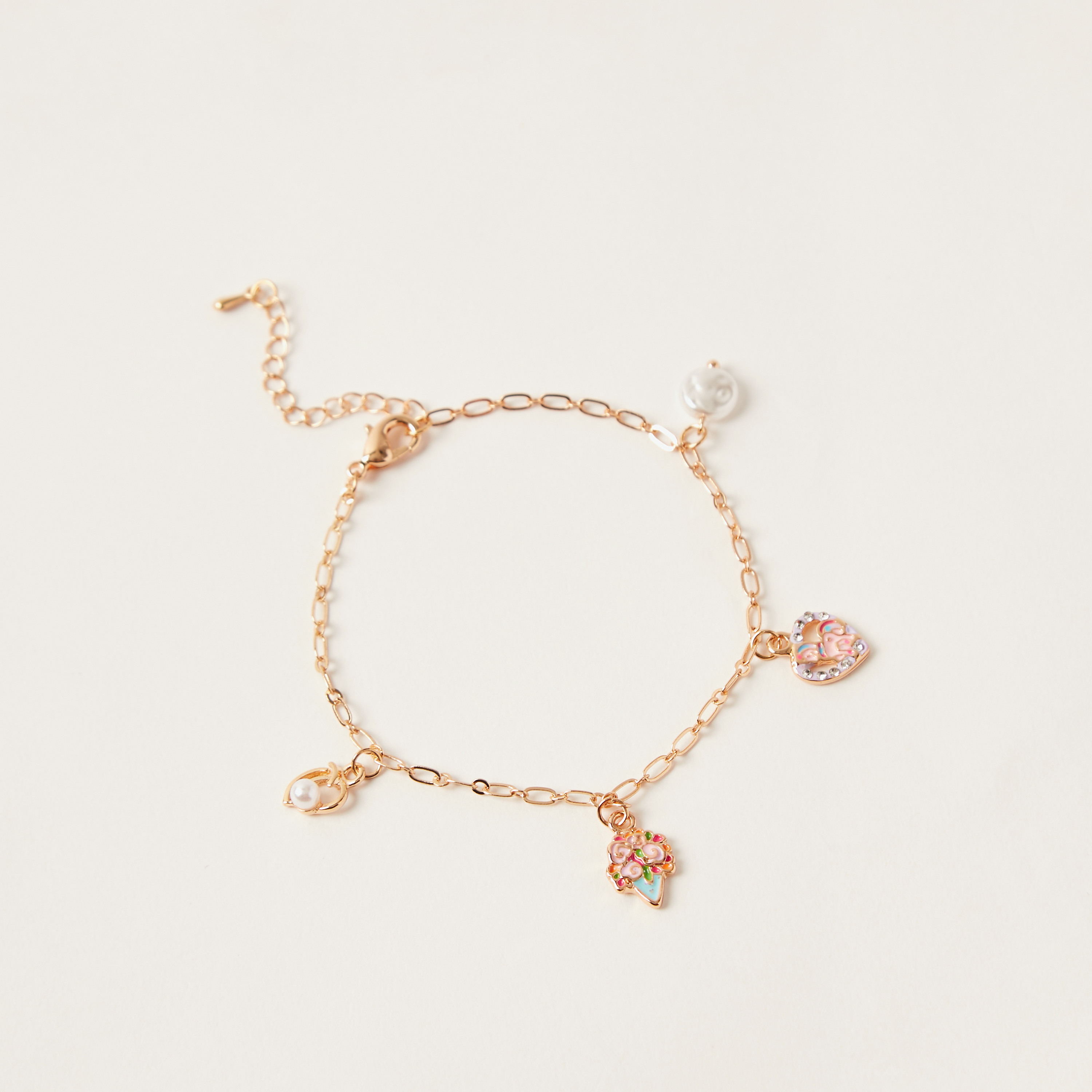 خلخال مزين بمشبك إغلاق من تشارمز-girls-accessories-jewellery-image-1