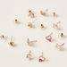 Charmz Assorted Stud Earring - Set of 6-Jewellery-thumbnail-2