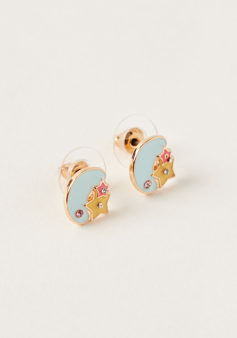 Charmz Pendant Necklace and Stud Earring Set-Jewellery-image-2