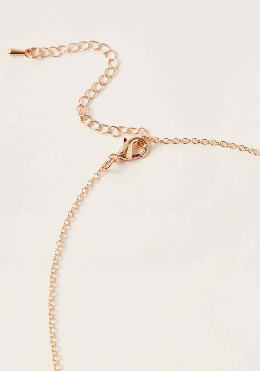 Charmz Pendant Necklace and Stud Earring Set-Jewellery-image-3