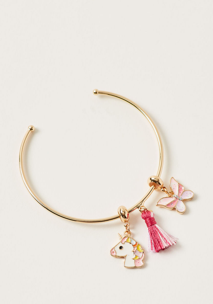 Charmz Cuff Bracelet and Accent Piece Set-Jewellery-image-0