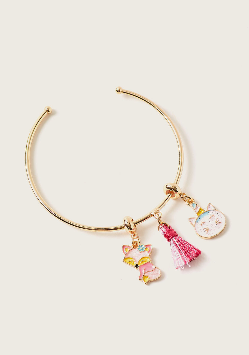 Charmz Cuff Bracelet and Accent Piece Set-Jewellery-image-2