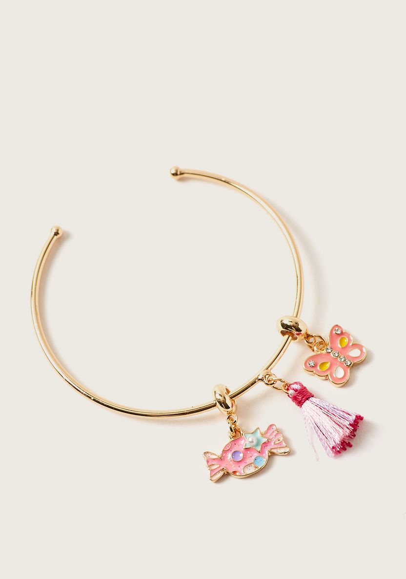 Charmz Cuff Bracelet and Accent Piece Set-Jewellery-image-0