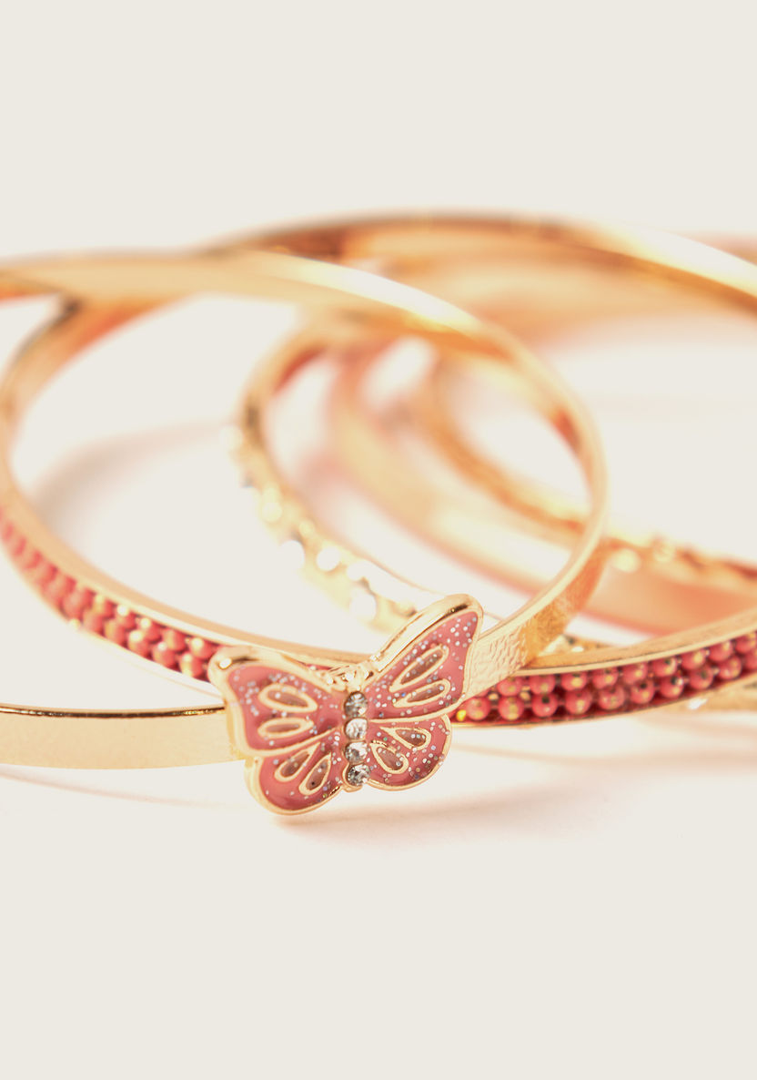 Charmz Assorted Bangle - Set of 5-Jewellery-image-3