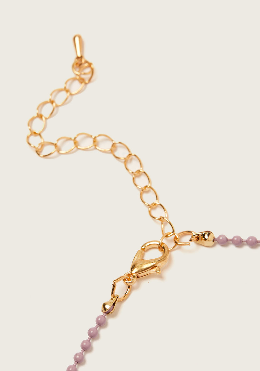 Charmz Unicorn Pendant Necklace and Earrings Set-Jewellery-image-3