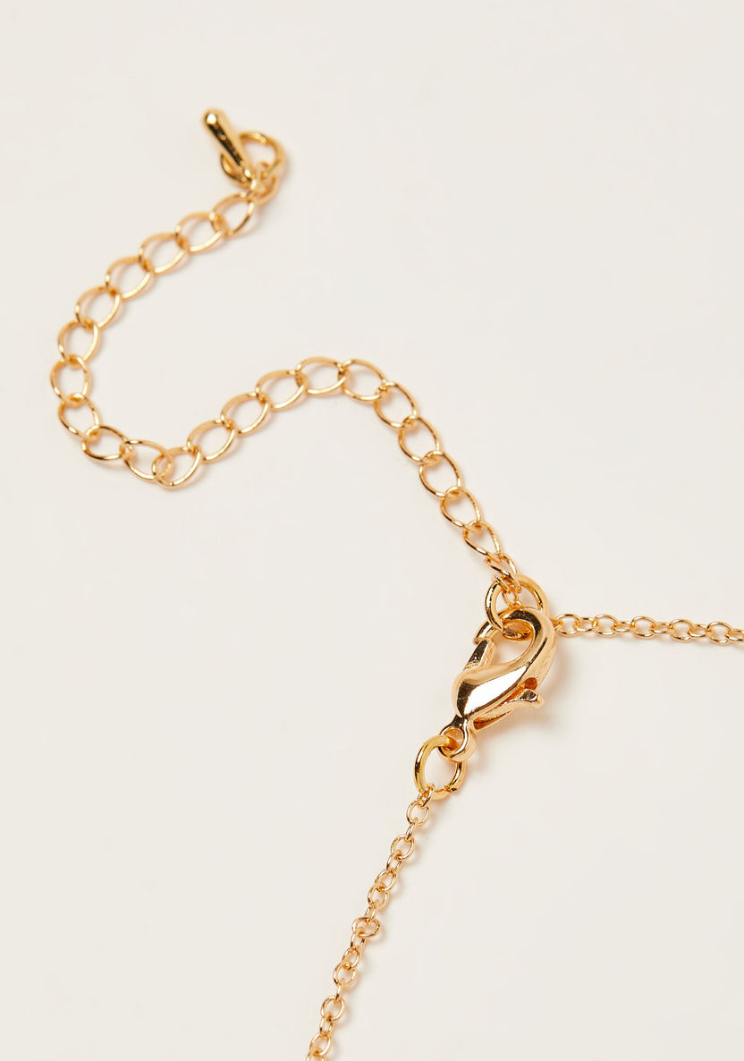 Charmz Hello Kitty Pendant Necklace and Earrings Set-Jewellery-image-3