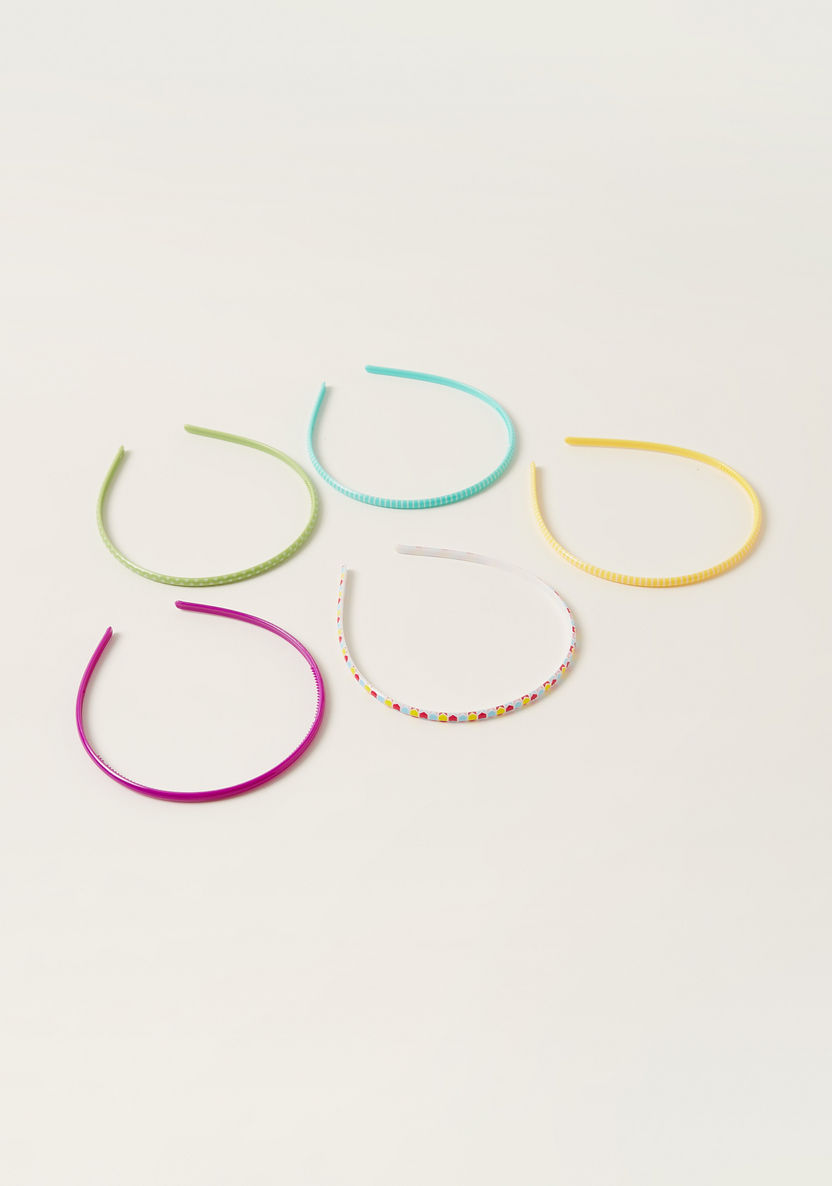 Charmz Assorted Headband - Set of 5-Hair Accessories-image-2
