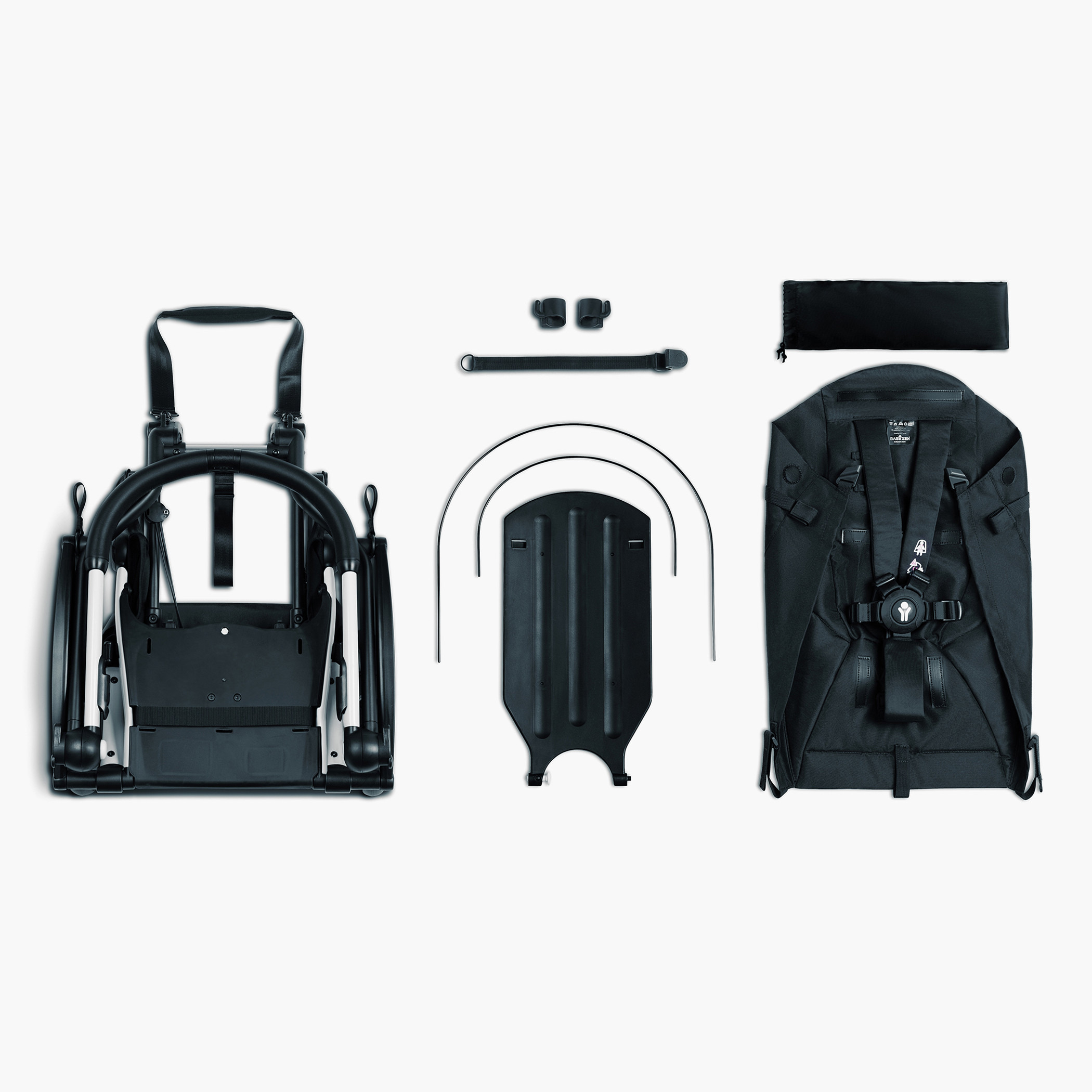 عربة أطفال بإطار توصيل يويو من بيبي زين-baby-gear-strollersandprams-strollers-image-4
