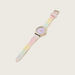 Charmz Unicorn Print Round Dial Wristwatch with Embellished Detail-Watches-thumbnail-0