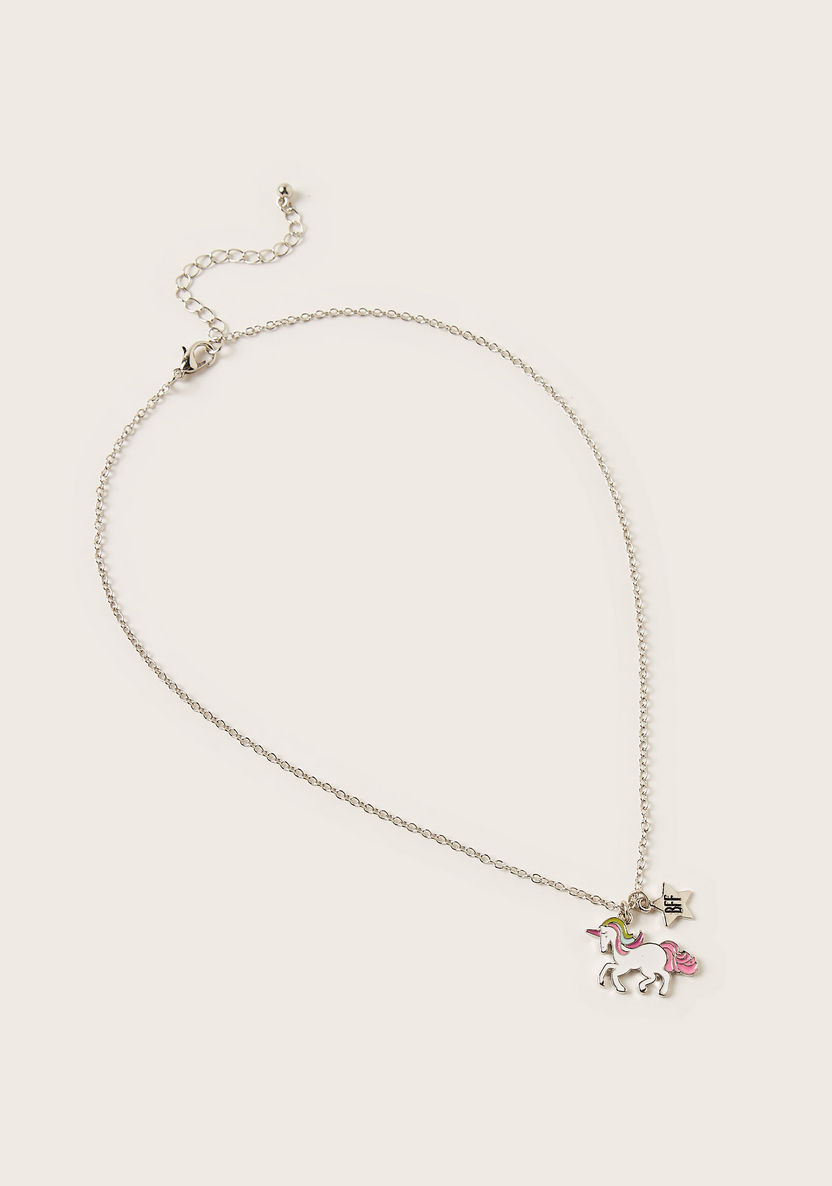 Charmz Unicorn Pendant Necklace and Watch Set-Watches-image-1