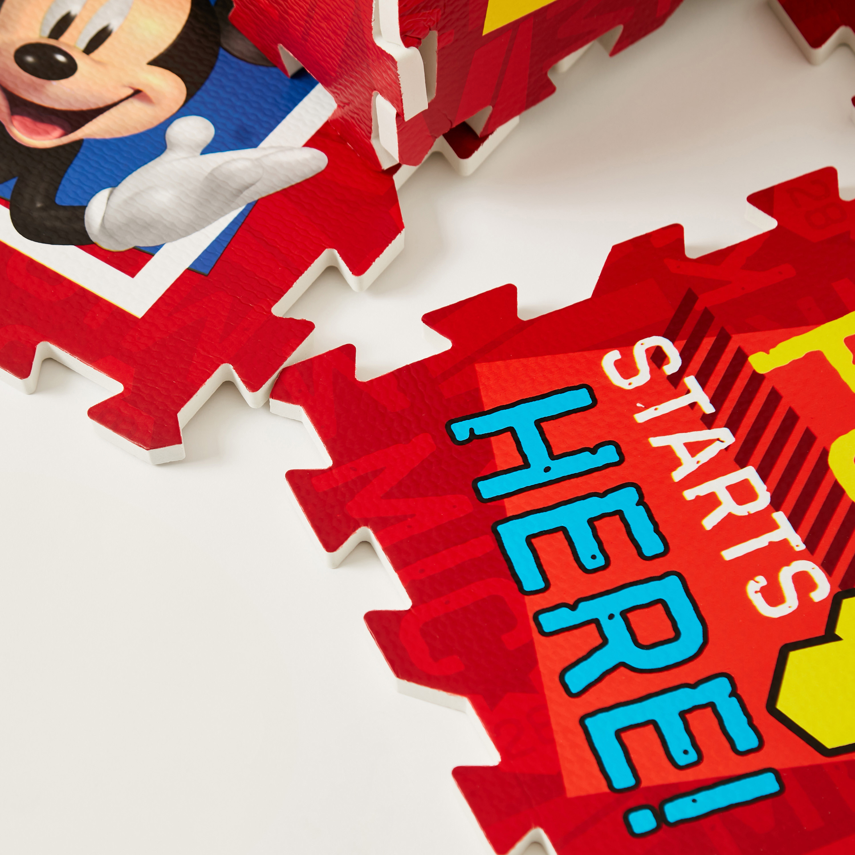 Disney 9-Piece Mickey Mouse Print Play Mat-baby-infantactivity-playpensandplaymats-image-2