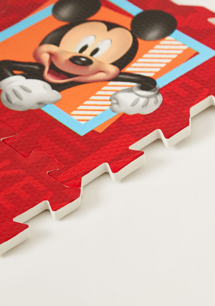 Disney 9-Piece Mickey Mouse Print Play Mat-Blocks%2C Puzzles and Board Games-image-2