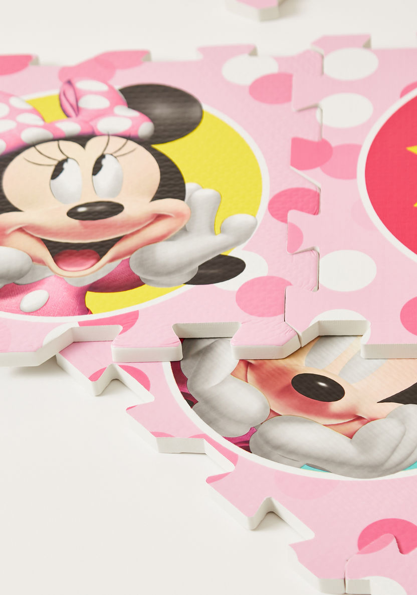 Disney 9-Piece Minnie Mouse Print Puzzle Playmat-Blocks%2C Puzzles and Board Games-image-1