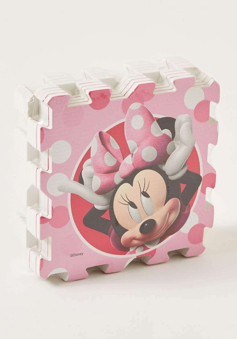 Disney 9-Piece Minnie Mouse Print Puzzle Playmat-Blocks%2C Puzzles and Board Games-image-3
