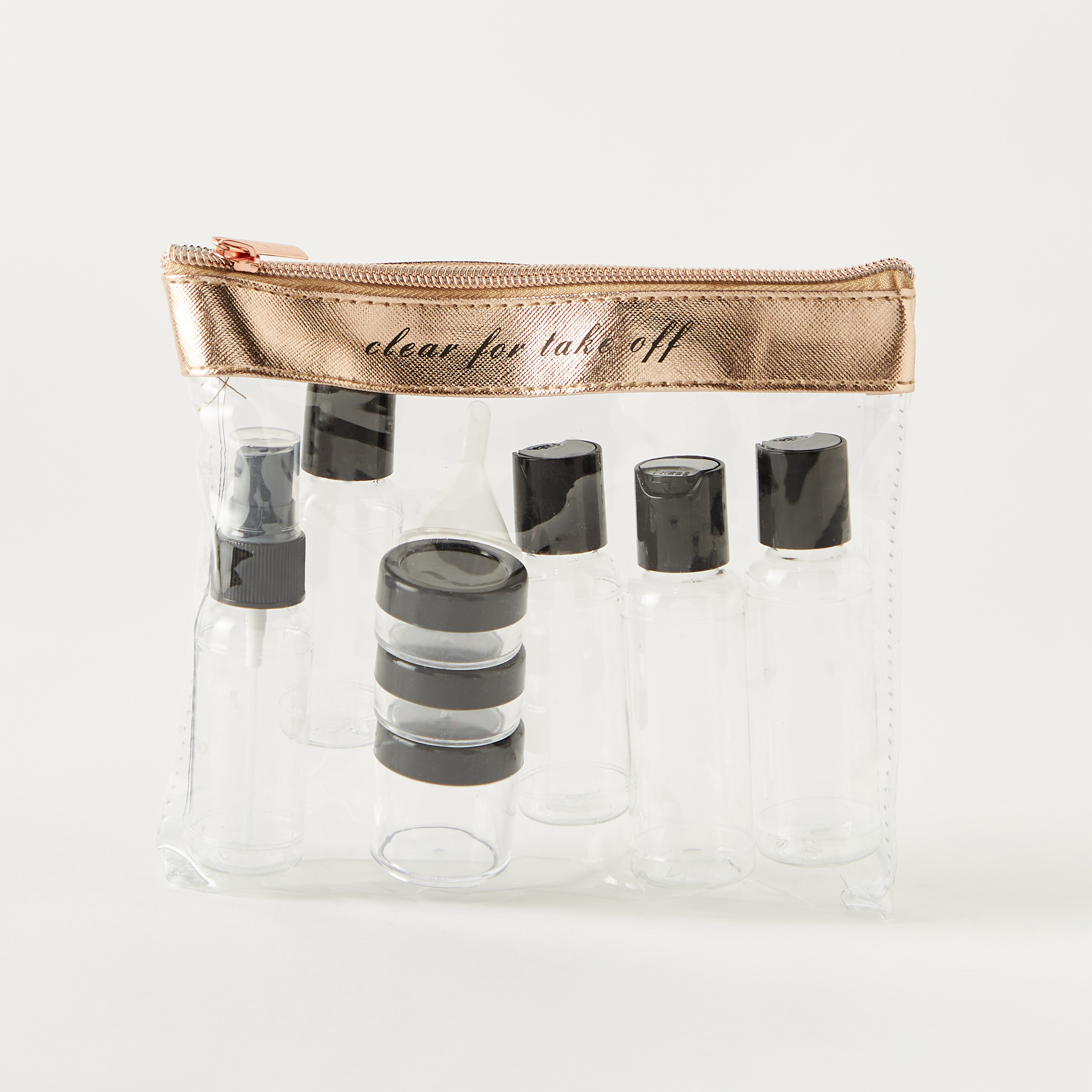 Findz 9-Piece Bottle Set with Zipper Pouch-travel-accessories-image-1