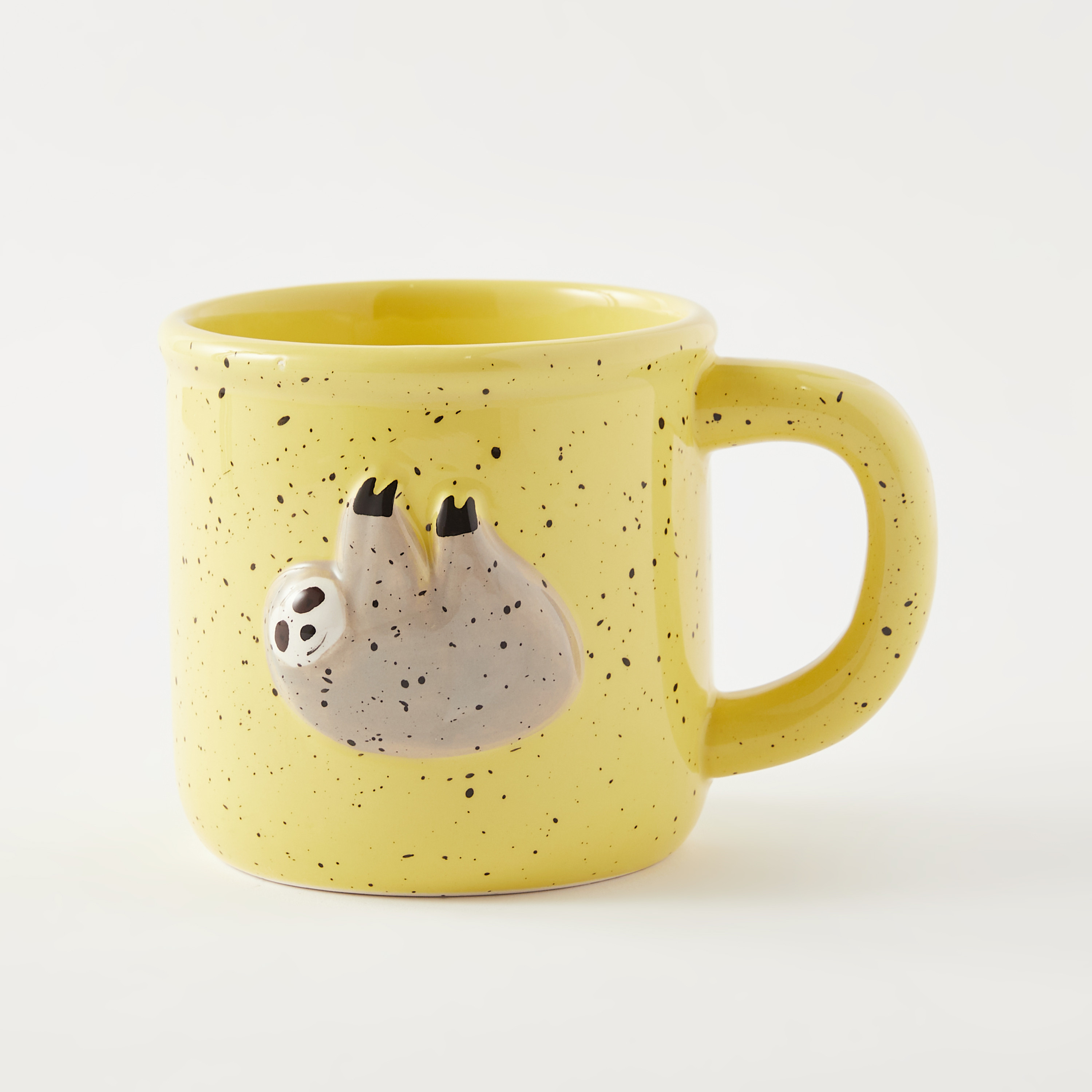 Sloth Print Dolomite Mug - 415 ml-household-dining-teaandcoffee-mugsandcups-image-2