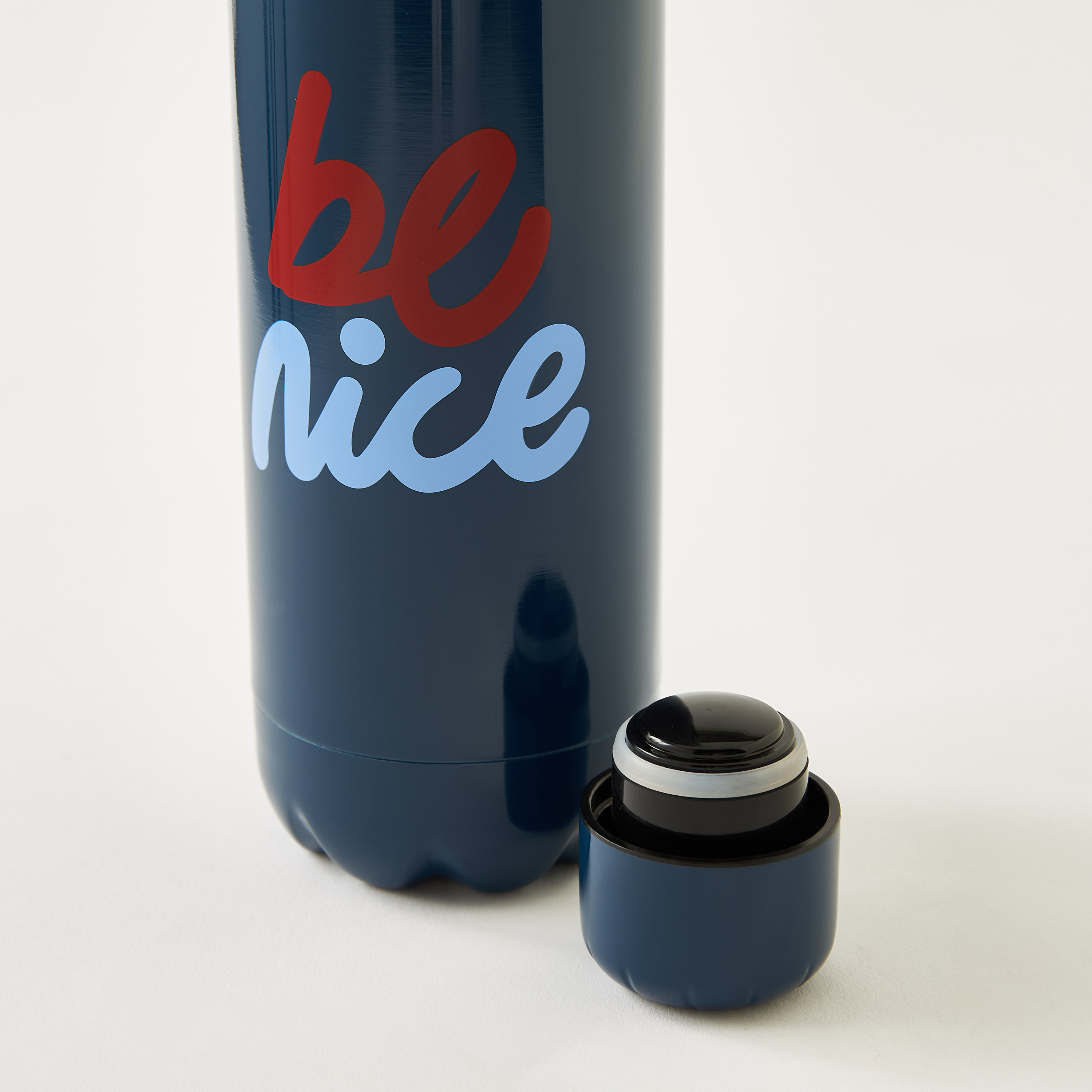 Typographic Print Water Bottle with Screw Lid - 500 ml-school-waterbottles-image-3