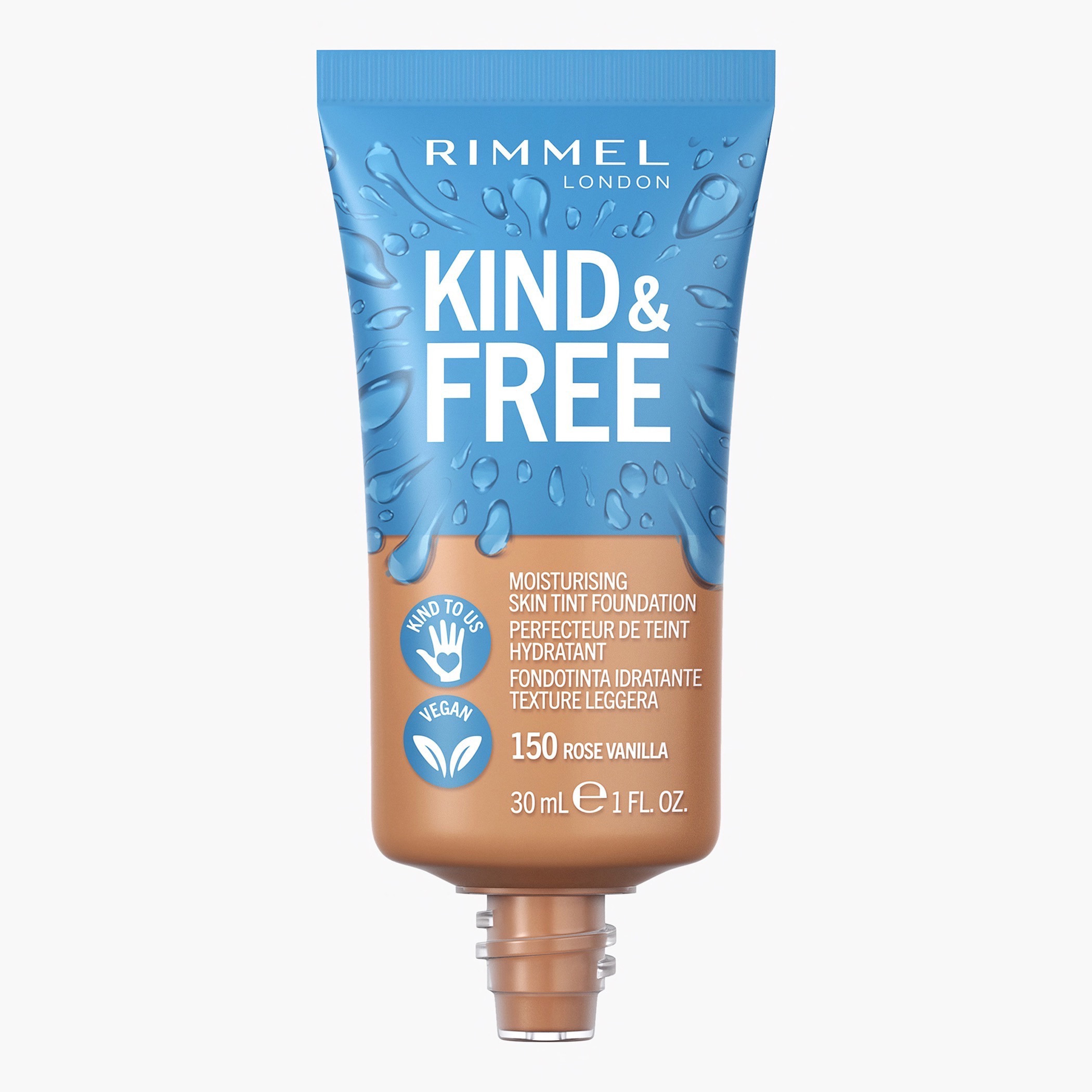 Rimmel Kind and Free Moisturising Skin Tint Foundation - 30 ml-beautyandpersonalcare-makeup-face-foundations-image-1