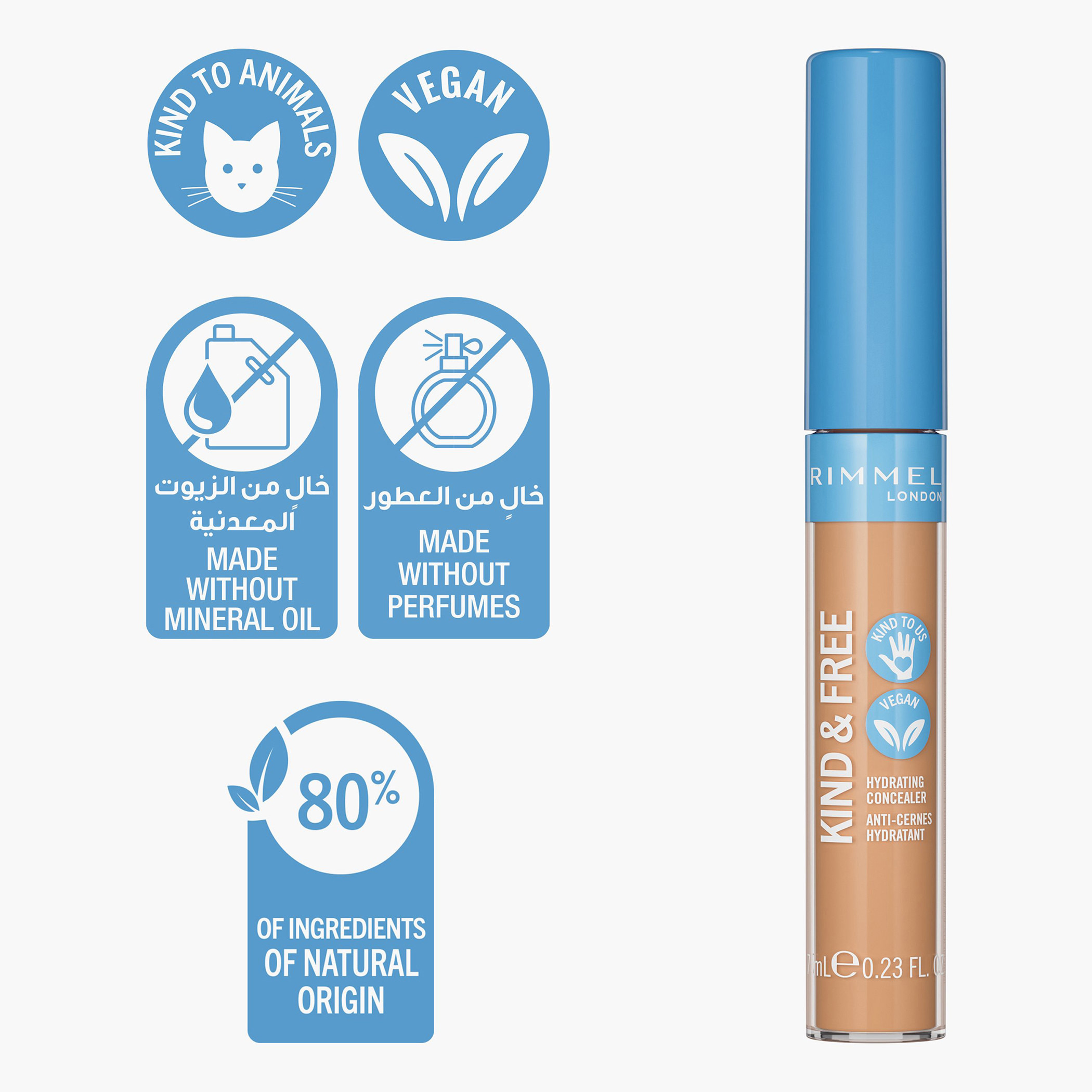 Rimmel Kind and Free All-Day Hydrating Liquid Concealer - 7 ml-beautyandpersonalcare-makeup-face-concealers-image-2