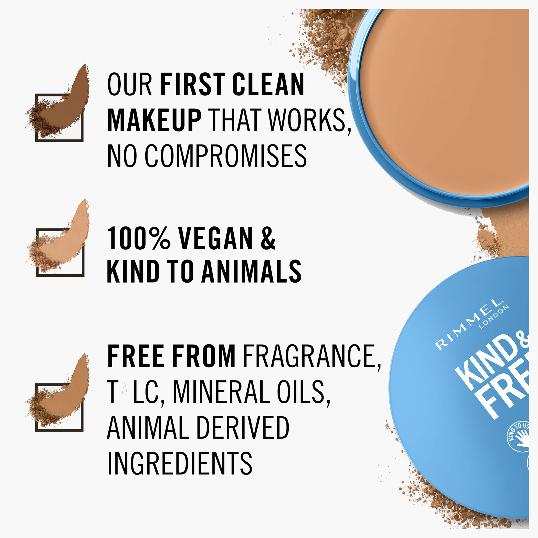 Rimmel Kind and Free Pressed Powder Foundation - 10 gms-beautyandpersonalcare-makeup-face-foundations-image-4