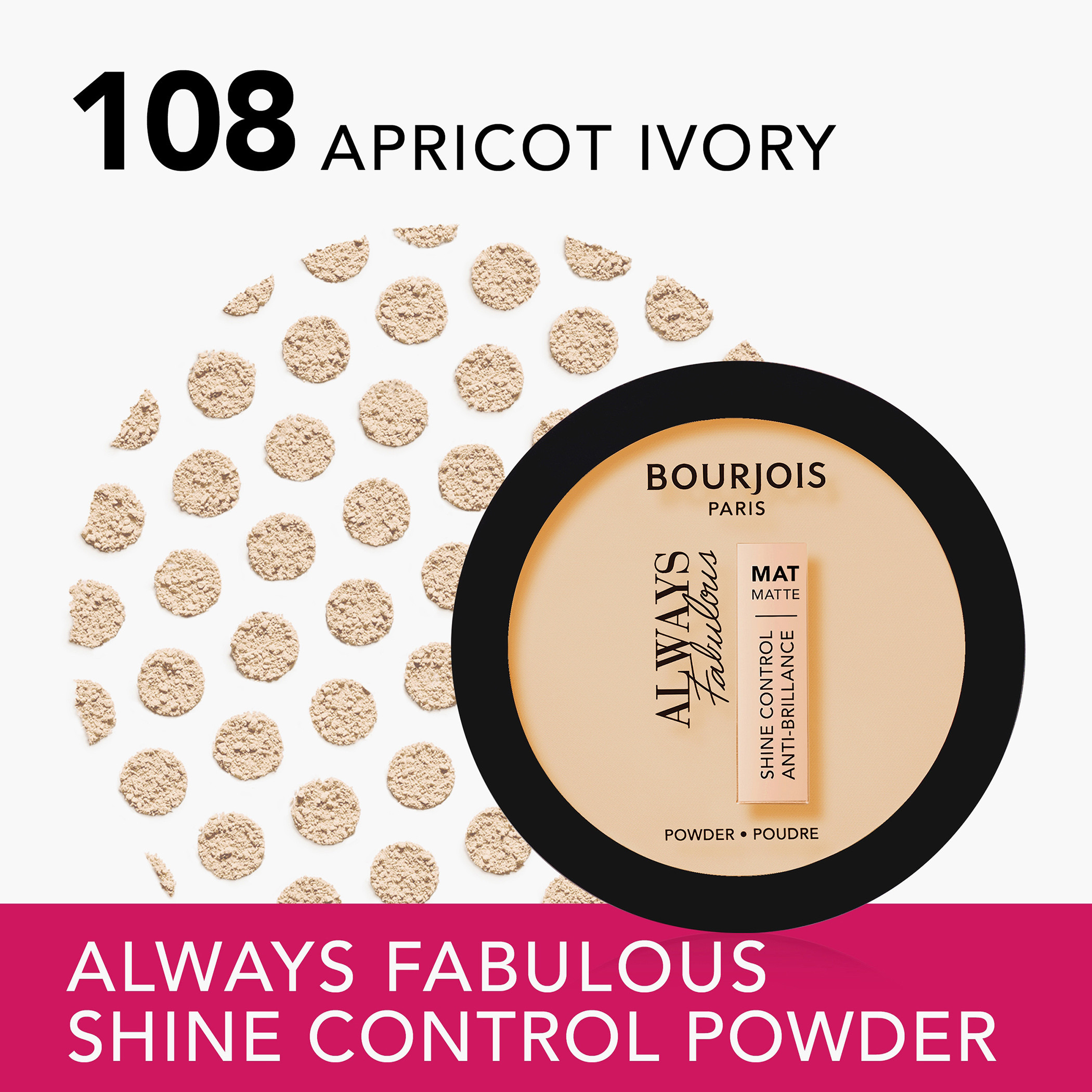 Bourjois Always Fabulous Matte Pressed Powder - 10 gms-beautyandpersonalcare-makeup-face-foundations-image-3