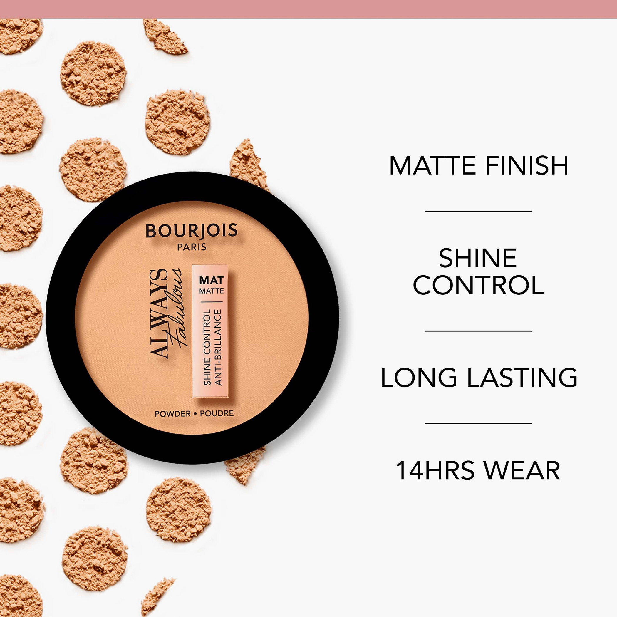 Bourjois Always Fabulous Matte Pressed Powder - 10 gms-beautyandpersonalcare-makeup-face-foundations-image-4