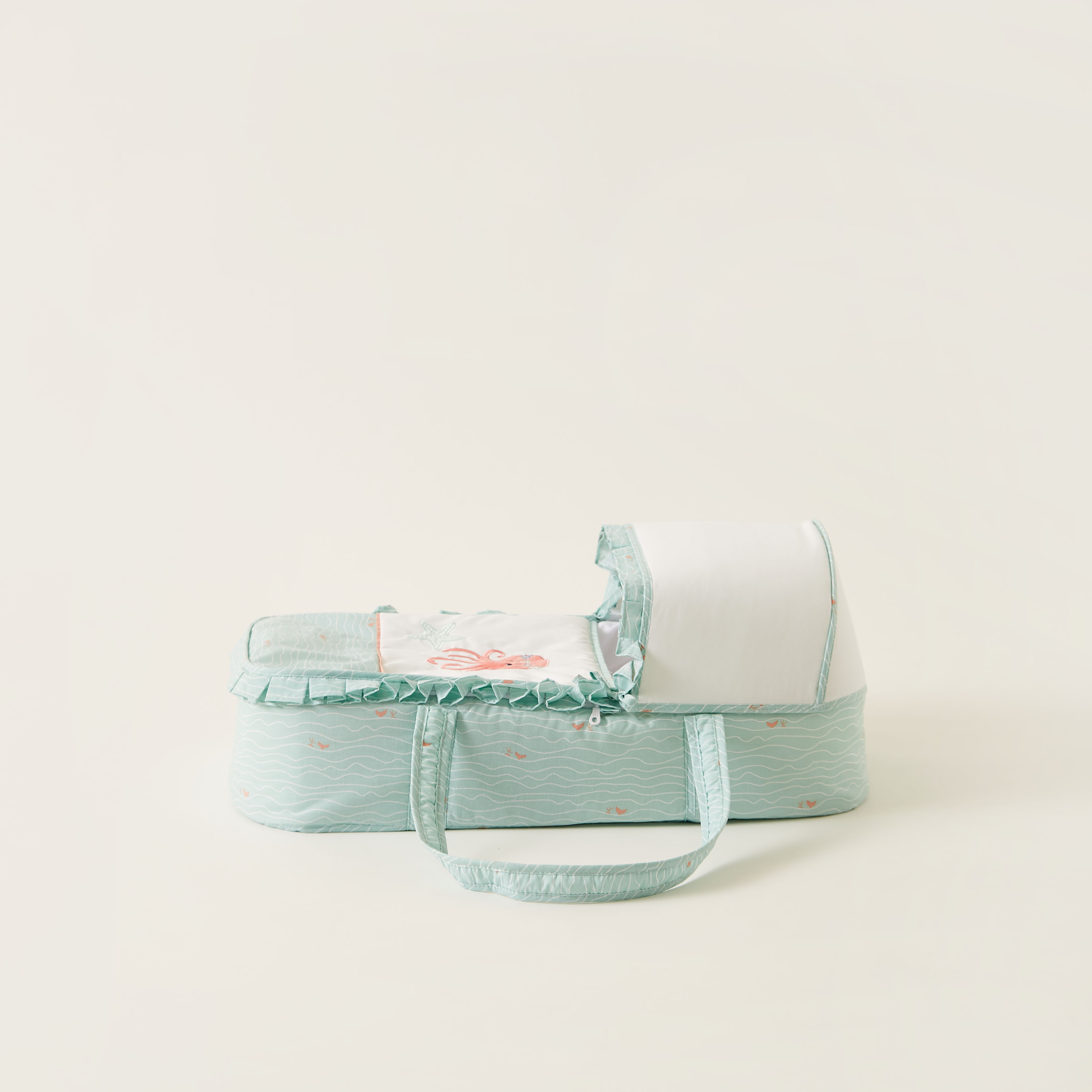 Juniors Under The Sea Print Jesse Carry Cot-baby-gear-carrycots-image-4