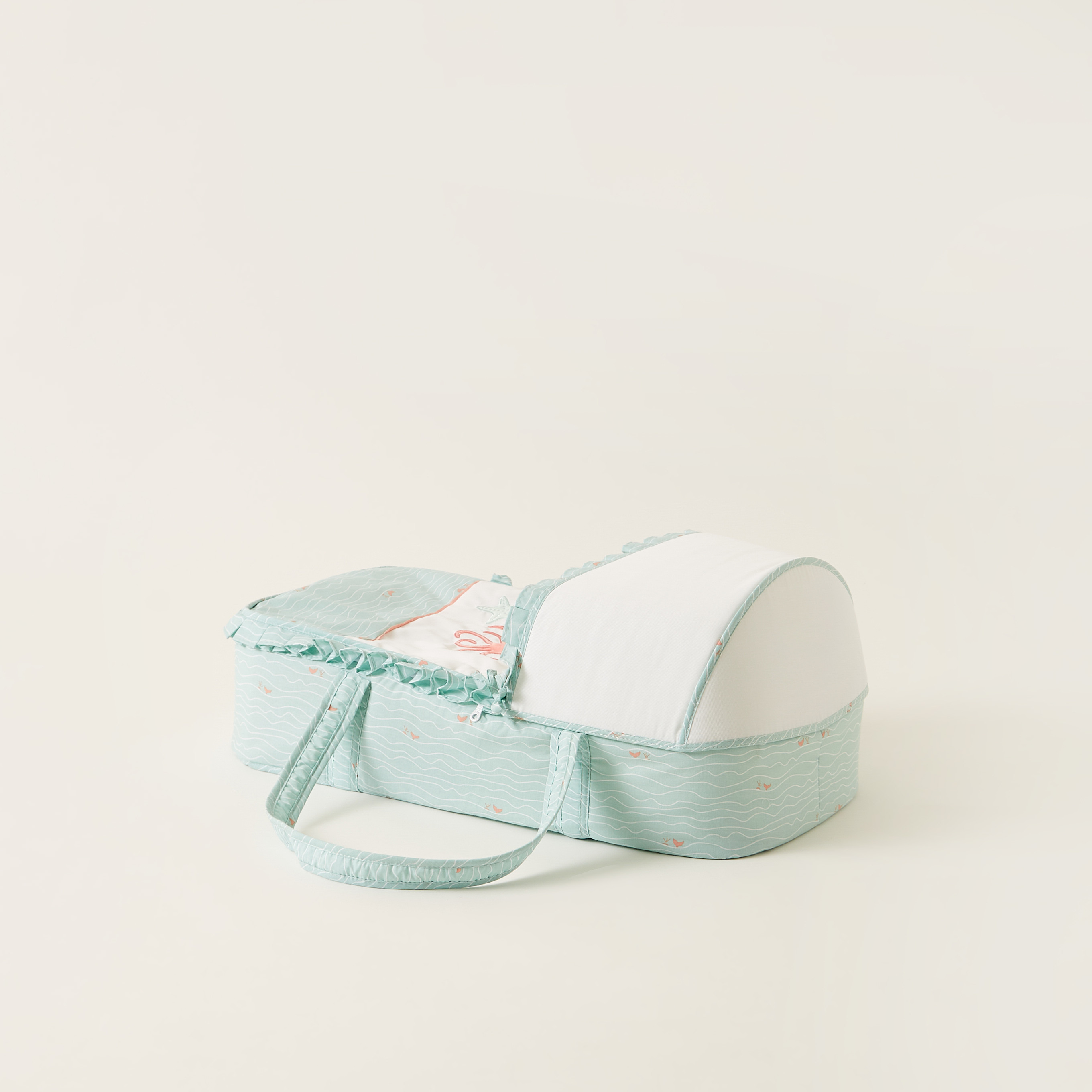 Juniors Under The Sea Print Jesse Carry Cot-baby-gear-carrycots-image-5