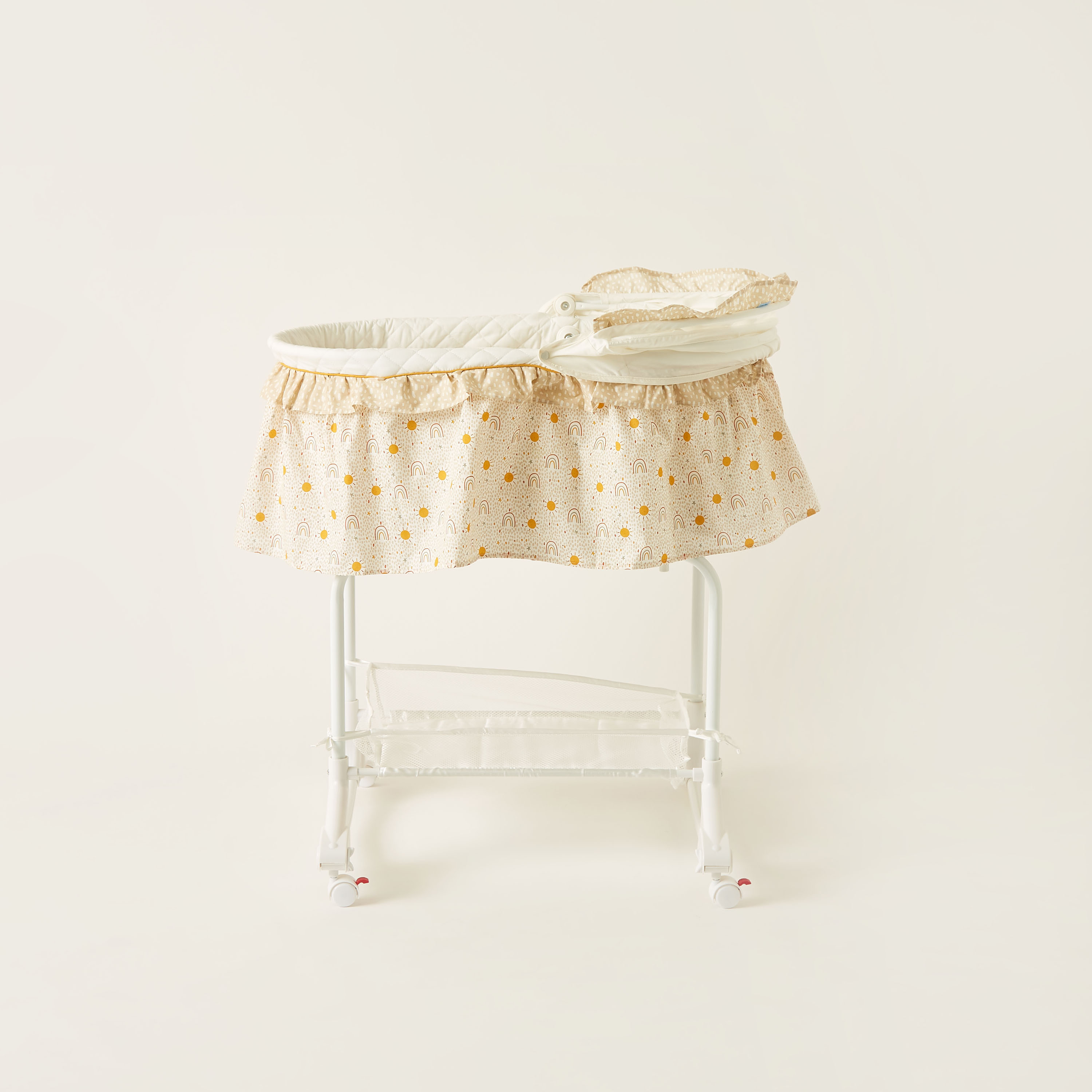 Juniors Printed Bassinet with Canopy (Up to 1 year)-baby-nursery-furniture-cribsandbeds-bassinets-image-4
