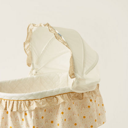 Juniors Printed Bassinet with Canopy (Up to 1 year)