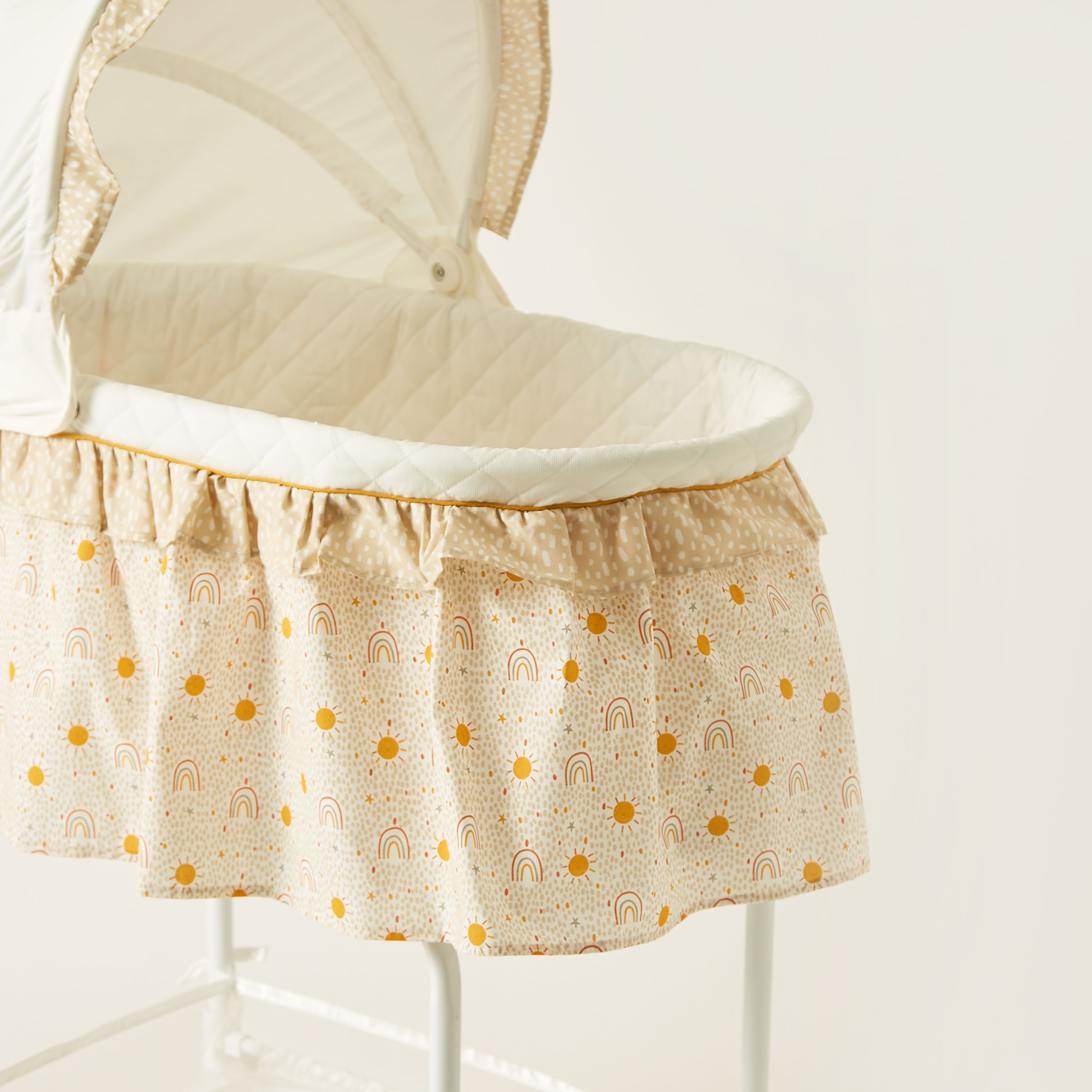 Juniors Printed Bassinet with Canopy (Up to 1 year)-baby-nursery-furniture-cribsandbeds-bassinets-image-6