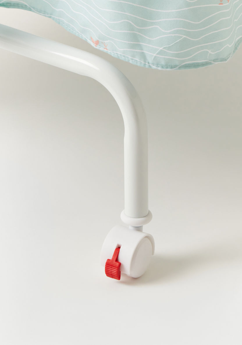Juniors Tanveer Bassinet with Rocking Function and Wheels-Cradles and Bassinets-image-6