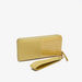 Celeste Animal Textured Long Zip Around Wallet-Wallets & Clutches-thumbnail-2
