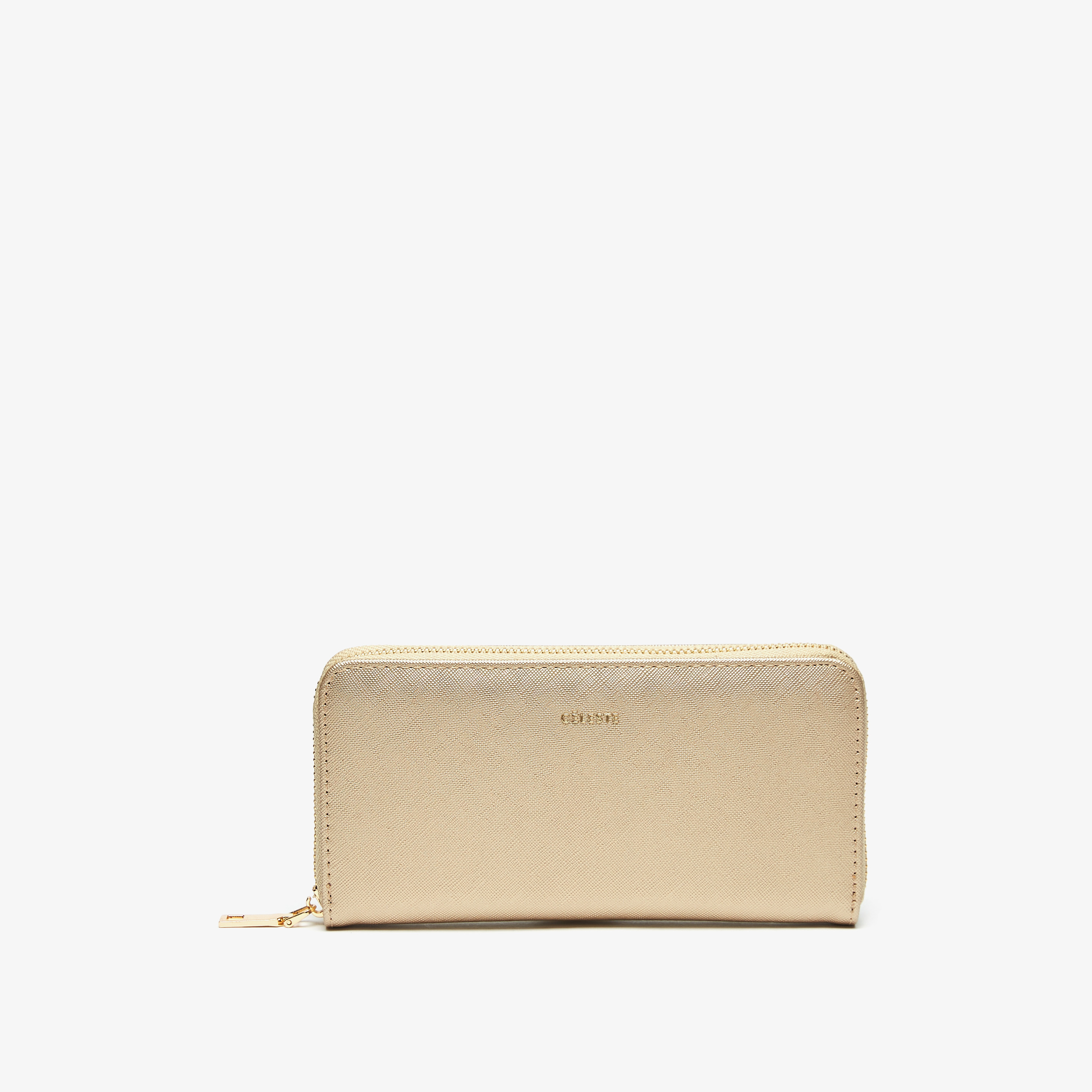 Celeste Textured Wallet with Zip Closure-women-bagsandwallets-wallets-image-1