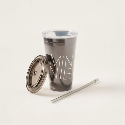 Minnie Mouse Print Sipper Mug - 450 ml-Utensils-image-2