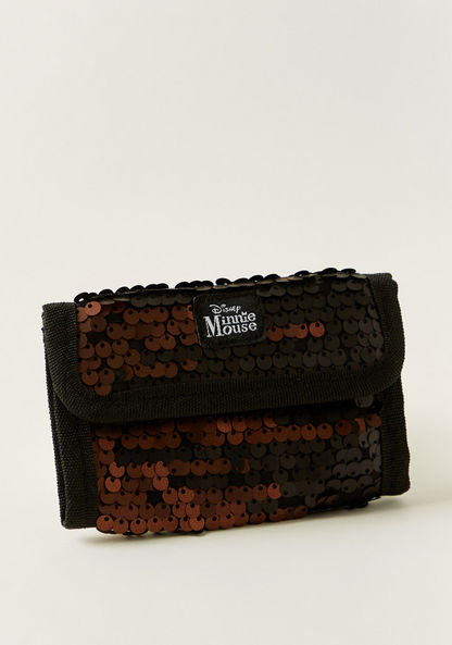 Disney Minnie Mouse Sequin Embellished Wallet
