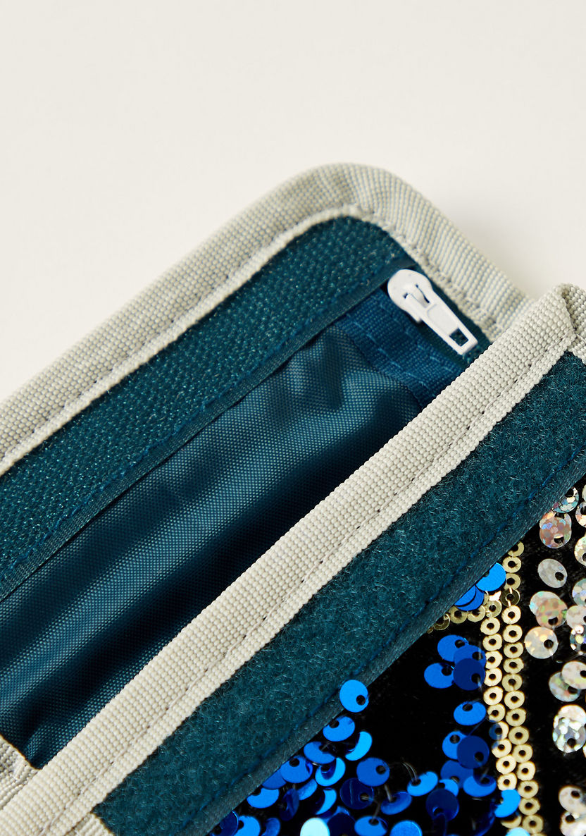 Disney Frozen Sequin Embellished Wallet-Bags and Backpacks-image-3