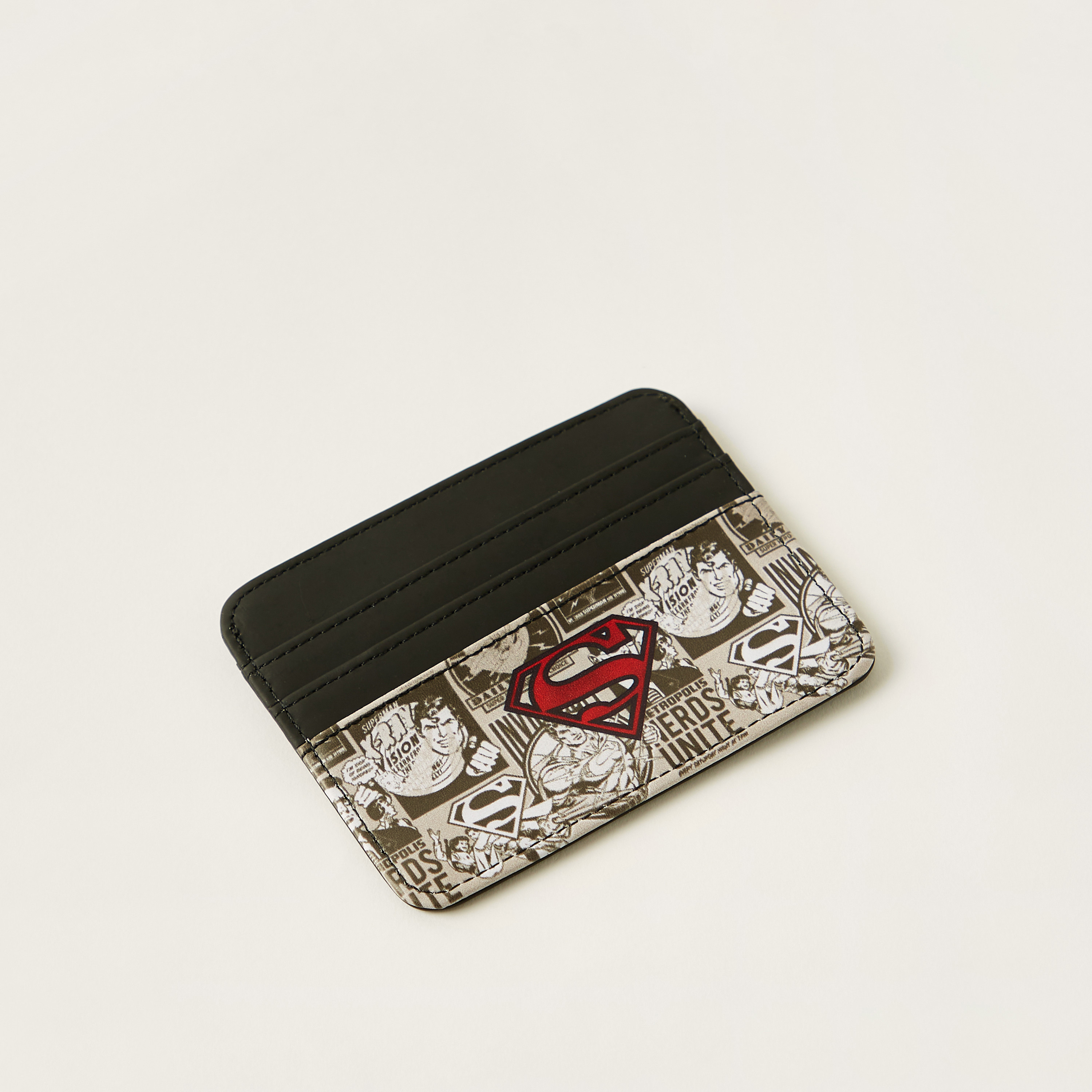 Superman Print Multislot Wallet-boys-accessories-bagsandbackpacks-image-1