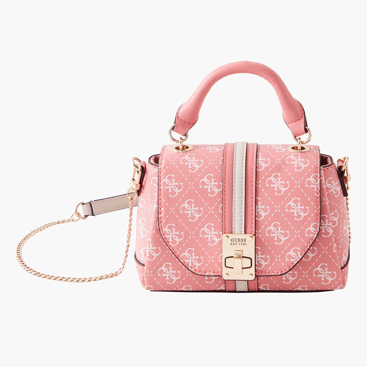 Guess best sale handbags pink